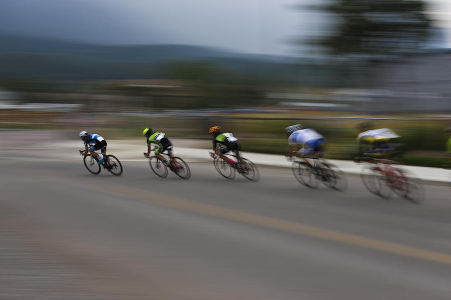 Criterium Road Bike Race Photograph by GibsonPictures