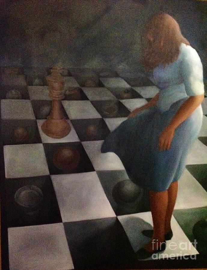 Critical Move Painting by Clotilde Espinosa