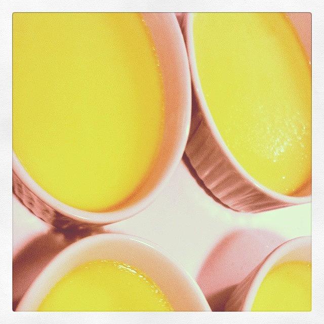 Custard Photograph - Crème Brûlée Cooling. #custard by Zarah Delrosario