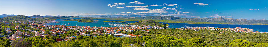 Croatian islands Murter and Kornati panoramic view Photograph by Brch Photography