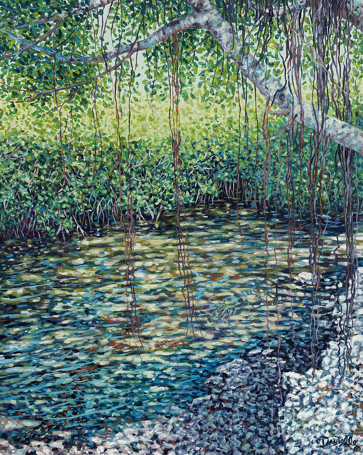 Mangrove Creek Painting by Danielle Perry