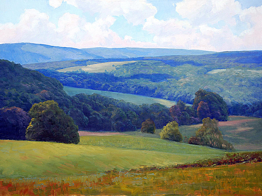 Landscape Painting - Crooked Run Valley by Armand Cabrera