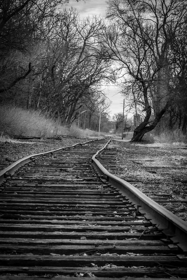 Crooked tracks Photograph by Alexey Stiop