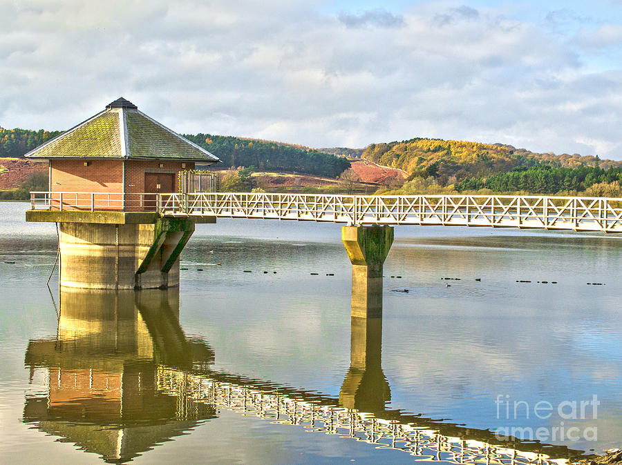 Cropston Reservoir In Colour Photograph by Linsey Williams