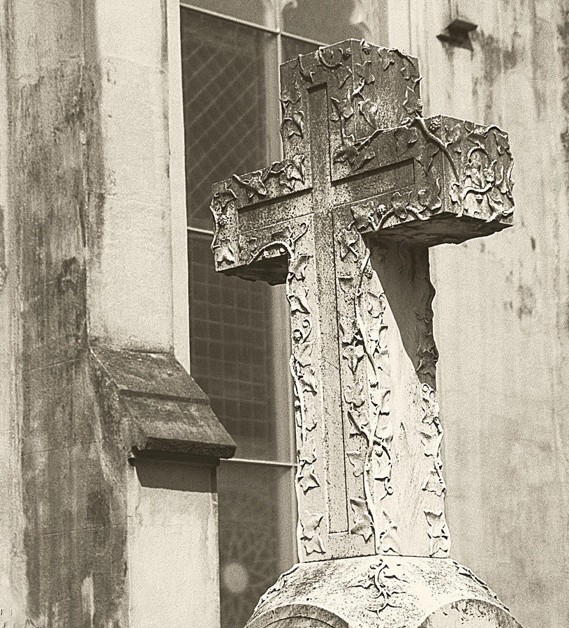 Jesus Christ Photograph - Cross Charleston SC by Steve Archbold