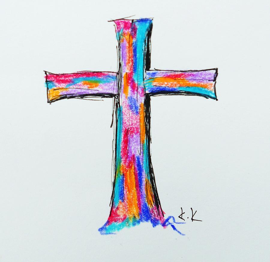 Cross Drawing by David Keenan