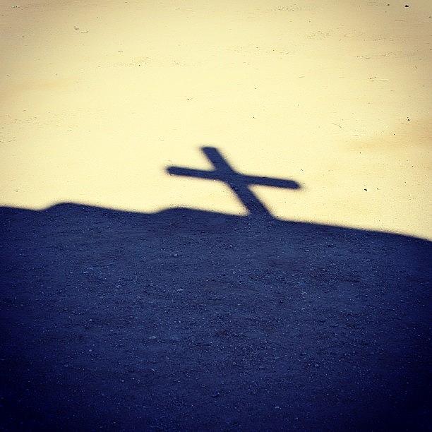 Nature Photograph - #cross by Kelly Hasenoehrl