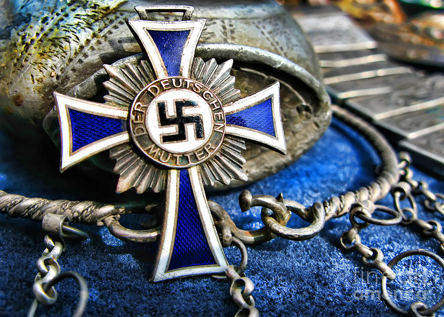 Cross of Honor of the German Mother Photograph by Daliana Pacuraru