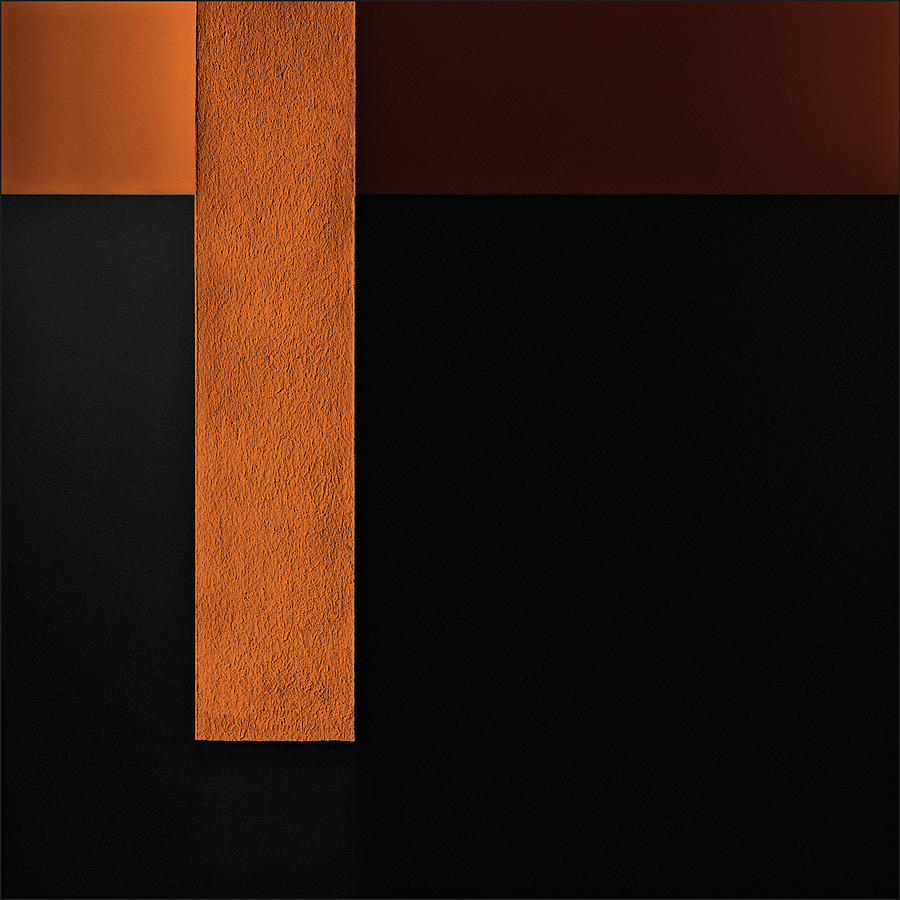 Architecture Photograph - Cross Wall by Gilbert Claes