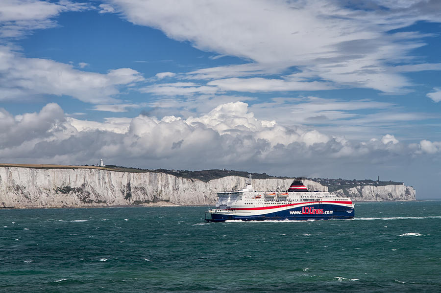 Crossing the English Channel Photograph by Tim Stanley