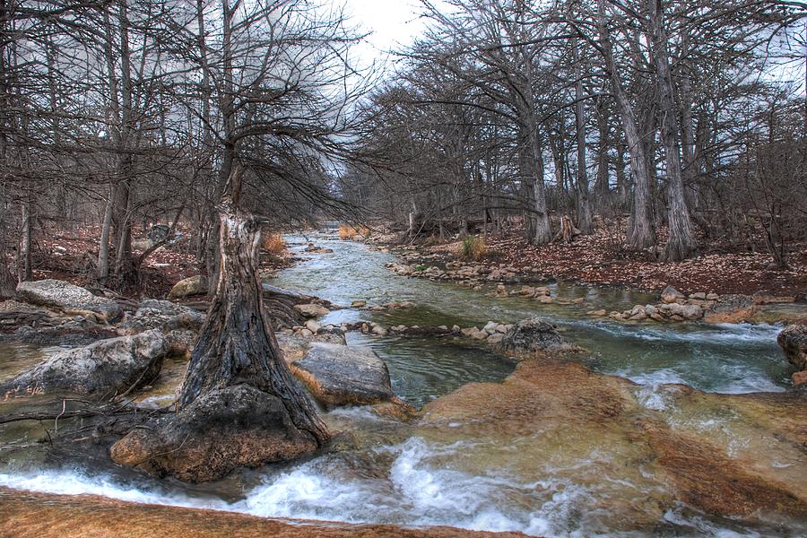 Frio Photograph - Crossing the Frio by Michael Stolp