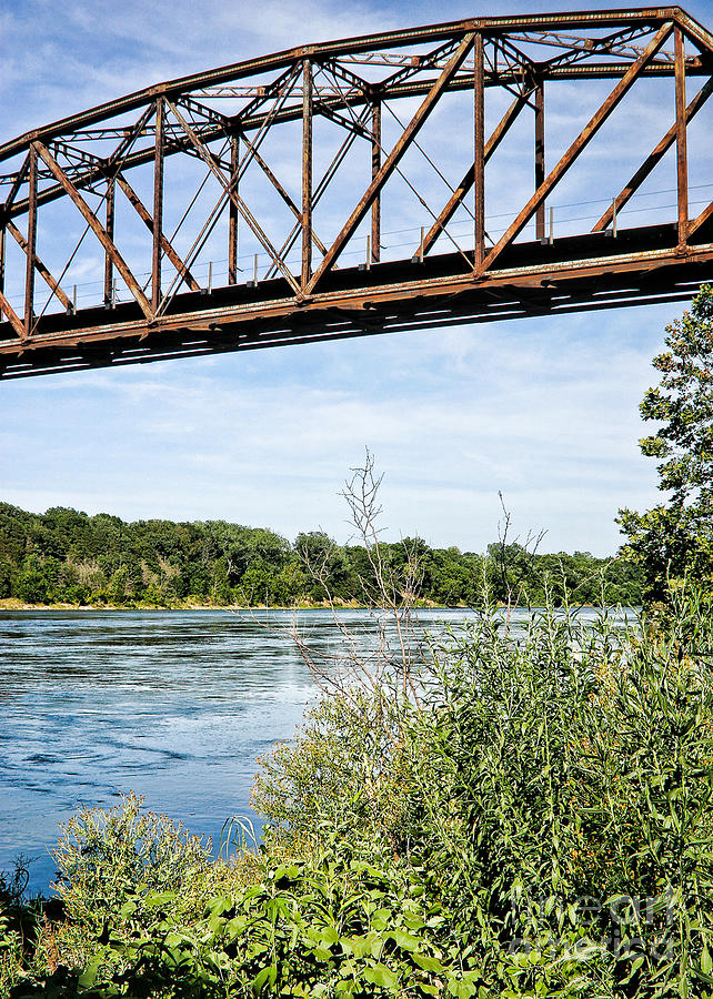 Crossing the Red River Photograph by Lawrence Burry