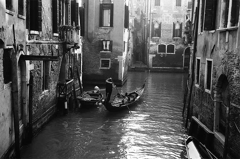 Venice Photograph - Crossroad in Venice by Ildar Youssoupov
