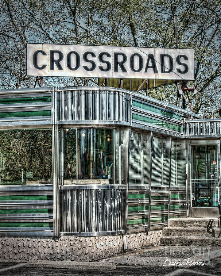 Crossroads Diner Photograph by Louise Reeves