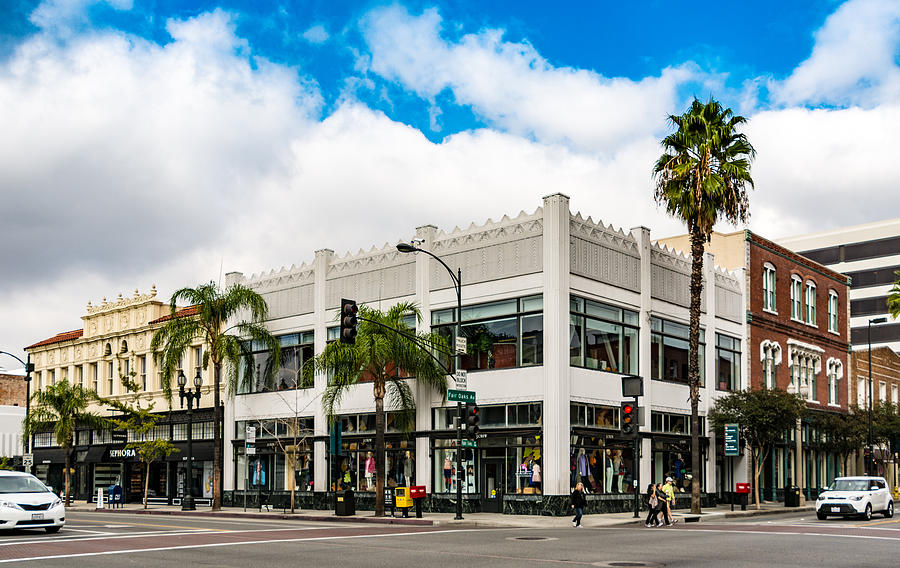 Crossroads in Pasadena, Los Angeles, California Photograph by Thomas Faull