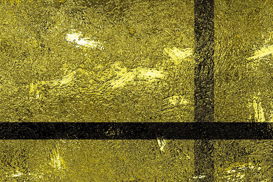 CrossRoads in Yellow Digital Art by John Vincent Palozzi