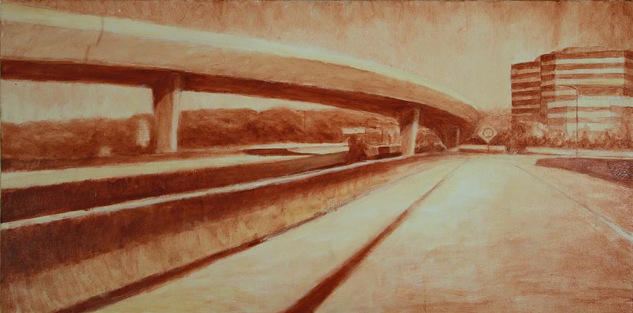 Landscape Painting - Crossroads by Jeff Levitch Landscape Painting - Crossroads by Jeff Levitch