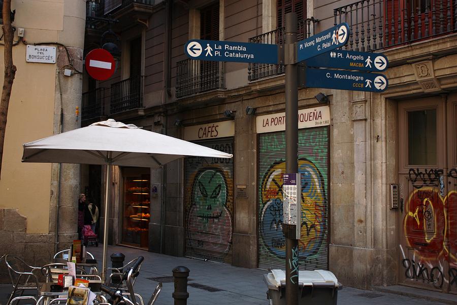 Crossroads Of La Rambla Barcelona Photograph by Nick Difi - Pixels