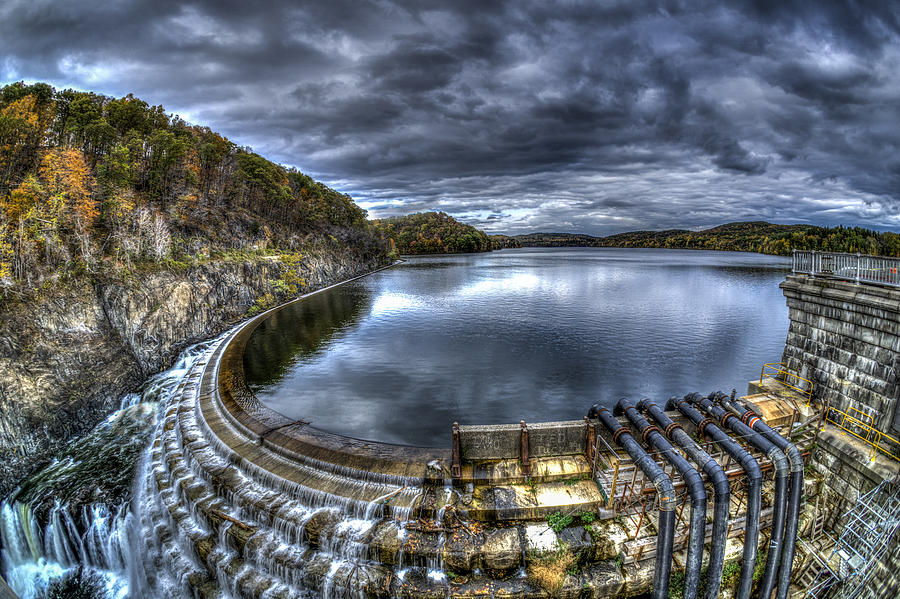 Croton Reservoir Dam Photograph by Rafael Quirindongo | Fine Art America