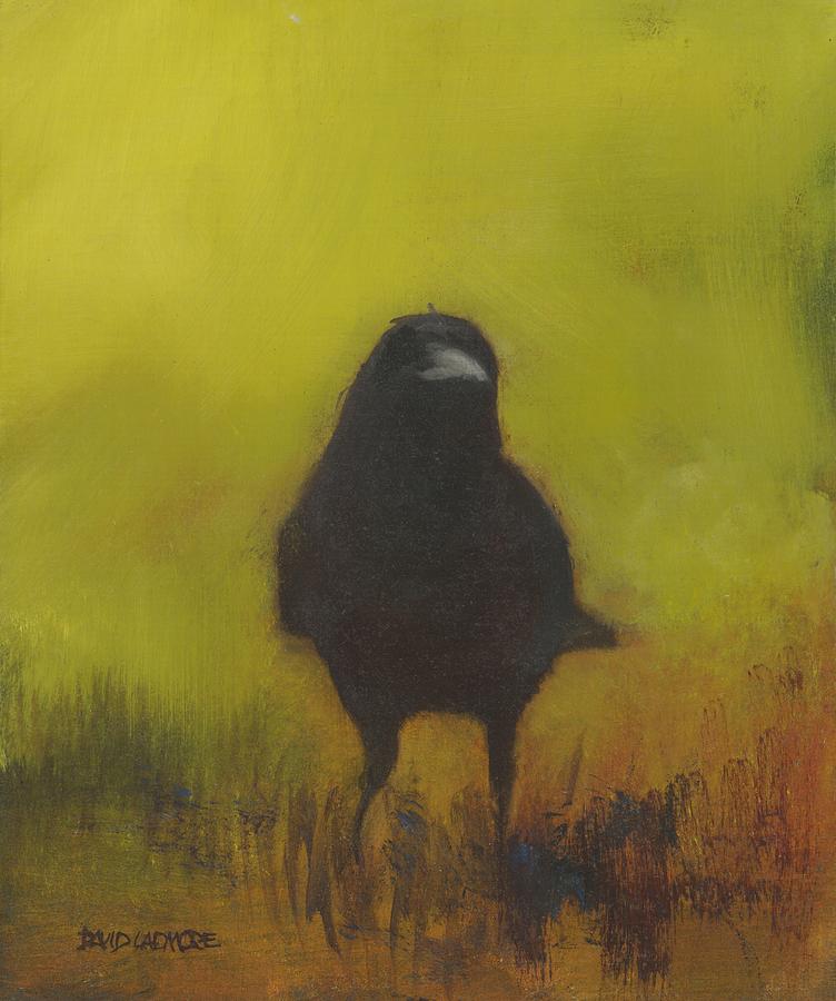 Crow Painting - Crow 13 by David Ladmore