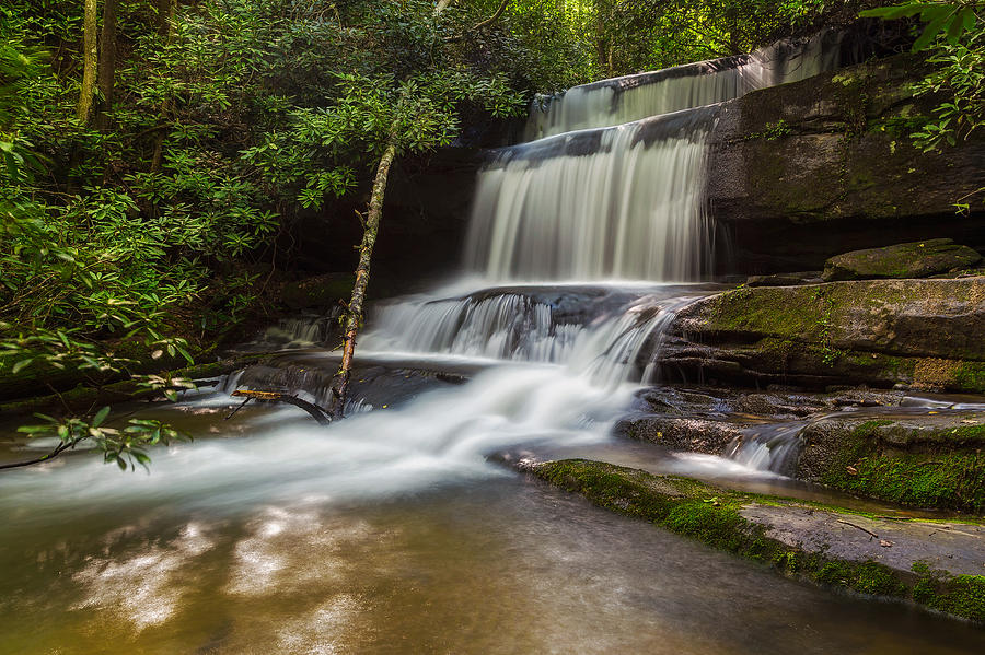 Crow Creek Falls Photograph by Alex Mironyuk - Fine Art America