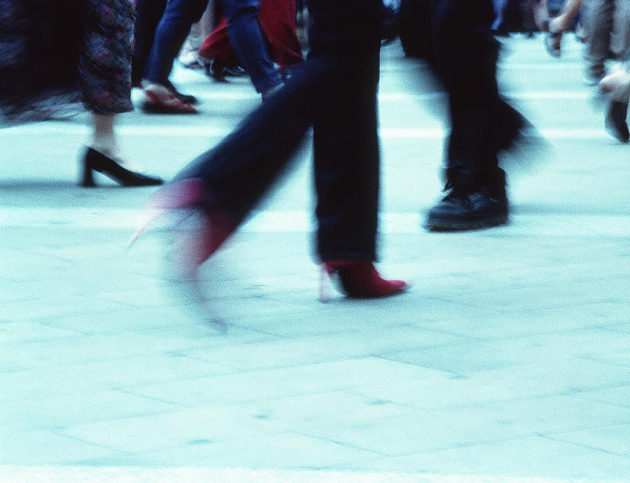 Crowd Of Legs Photograph by Science Photo Library