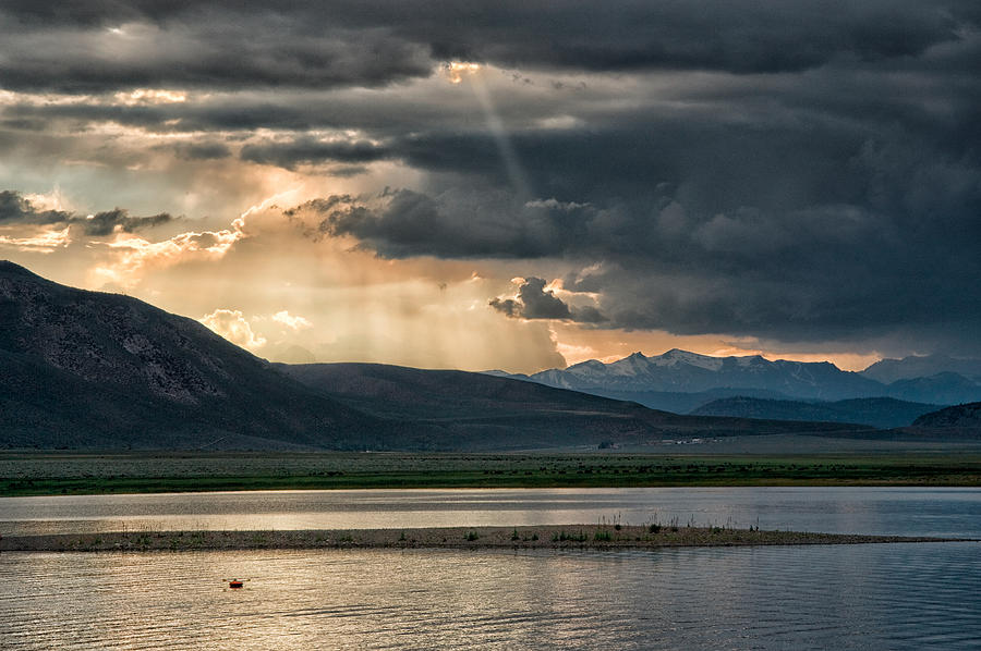Mountain Photograph - Crowley Lake by Cat Connor