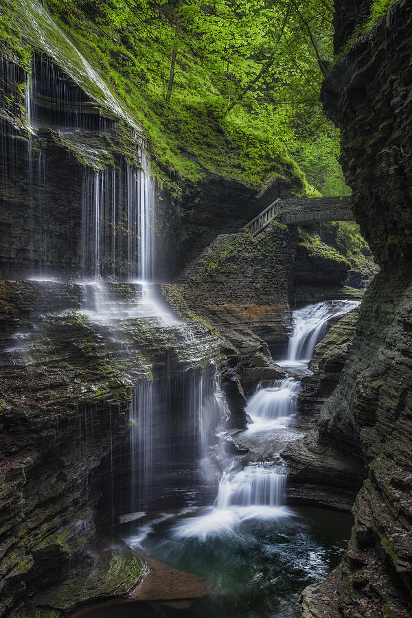 Waterfall Photograph - Crown Jewel by Bill Wakeley