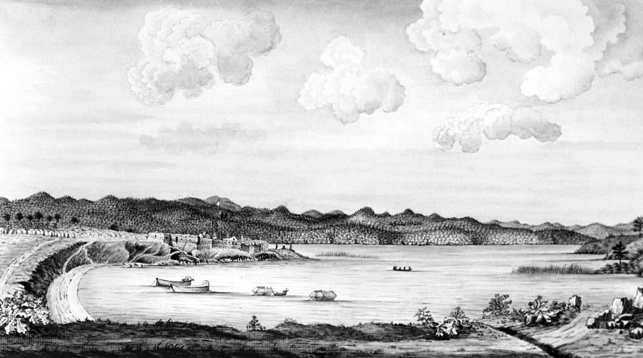 Crown Point, 1759 Drawing by Granger