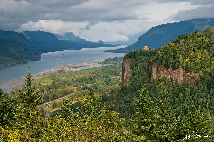 Crown Point in the Columbia Gorge Photograph by Jeff Goulden