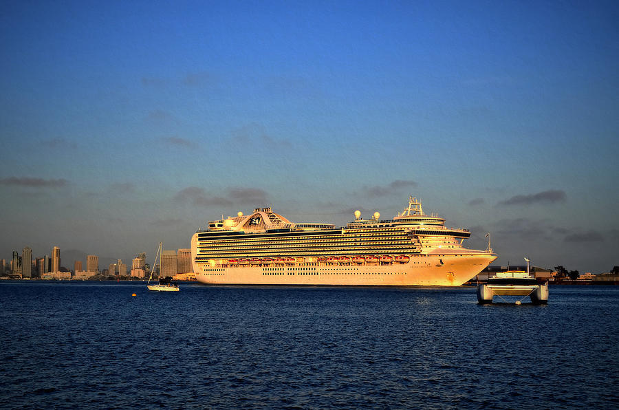Summer Photograph - Crown Princess by See My  Photos