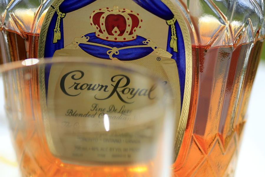 Crown Royal Canadian Whisky Photograph by Valerie Collins