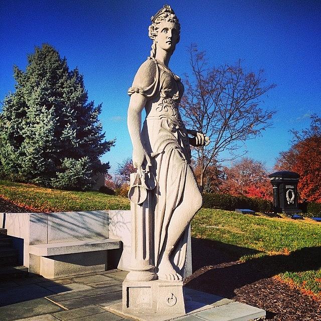 Indianapolis Photograph - #crownhillcemetery #indianapolis by Melissa Lutes