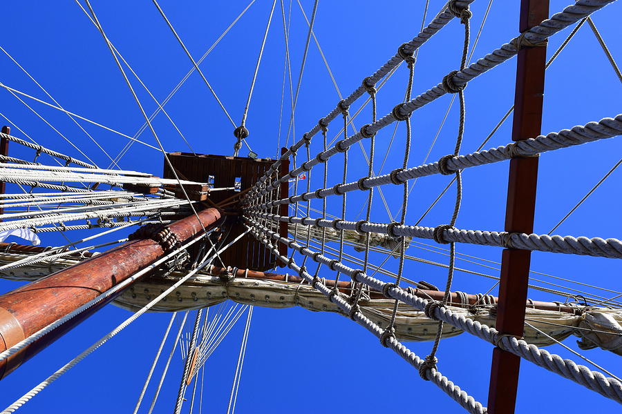 Rope Photograph - Crows Nest 1 by Sheri McLeroy