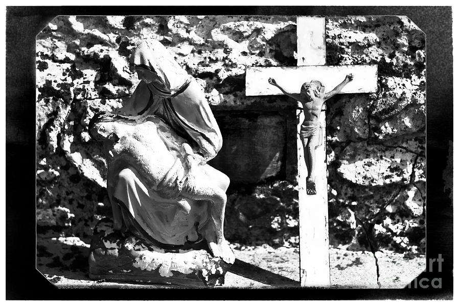 Crucified Photograph by John Rizzuto