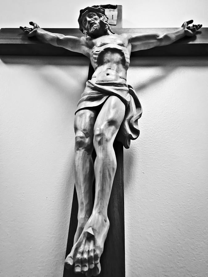 Crucifix Photograph by Chris Montcalmo