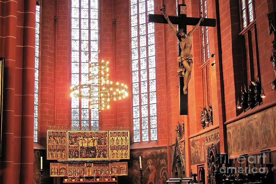Crucifix of St Bartholomew Photograph by Elvis Vaughn