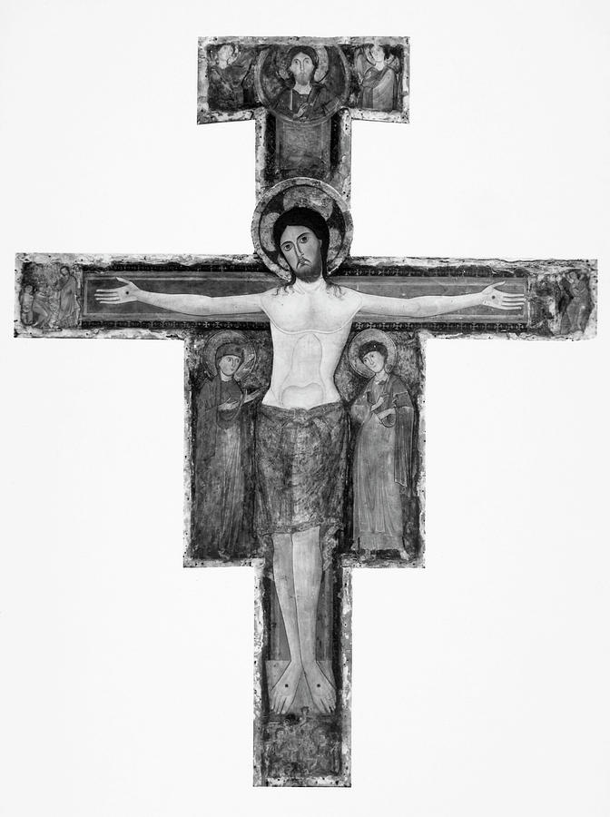 Crucifixion, C1200 Painting by Granger
