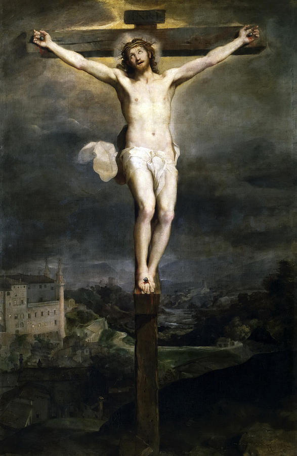 Crucifixion Painting by Federico Barocci