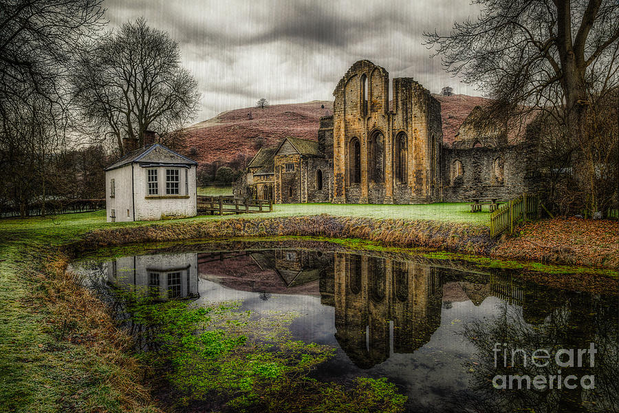 Winter Photograph - Crucis Abbey by Adrian Evans