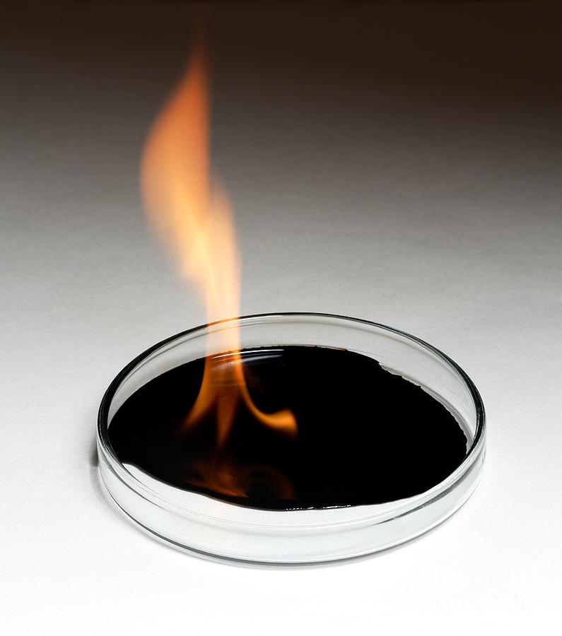 Oil burn. TWBB Oil Burning. Burning of hydrocarbons. Flaming Oil. Kandyan Black Stoneware - Oil Burners.