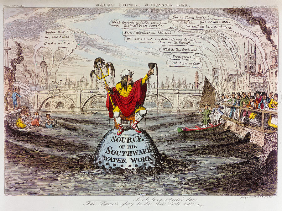 Cruikshank Cartoon, 1832 Painting By Granger - Fine Art America