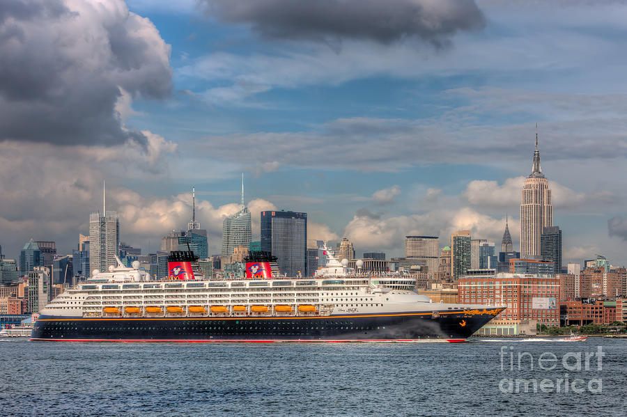Cruise Ship Disney Magic I Photograph by Clarence Holmes