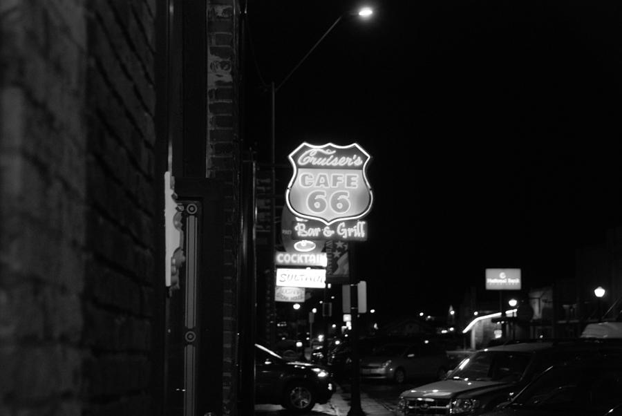 Cruisers Cafe 66 Photograph by John Schneider