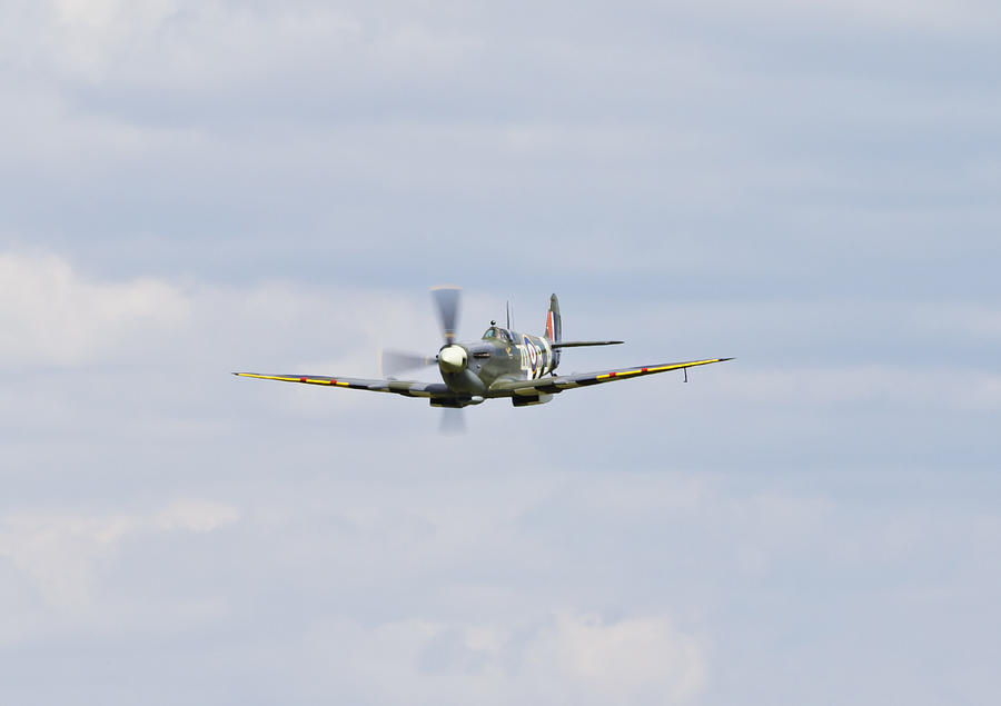 Cruising Spitfire Photograph by Maj Seda