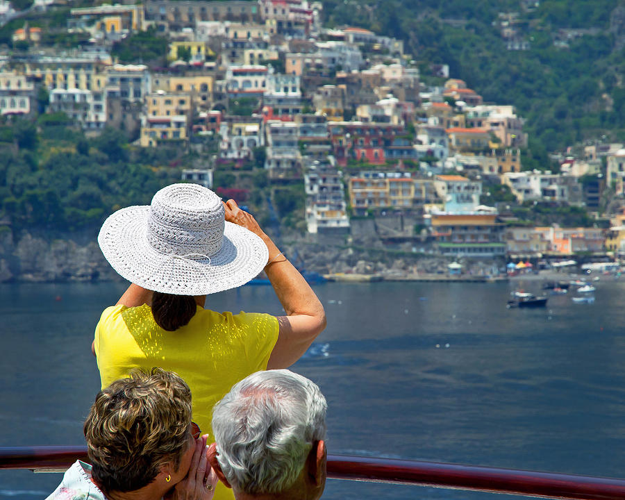 Cruising the Amalfi Coast Photograph by Keith Armstrong