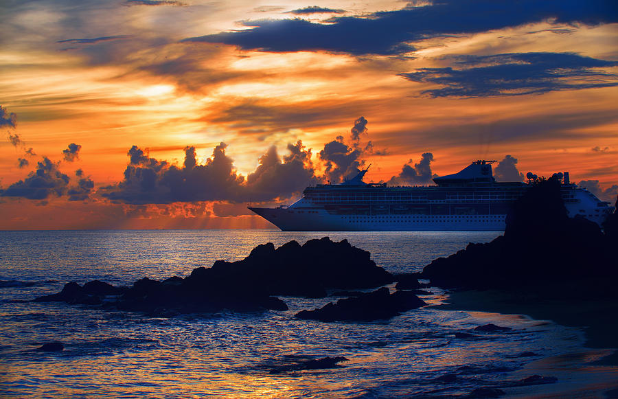 Sunset Photograph - Cruising through life  by Camille Lopez
