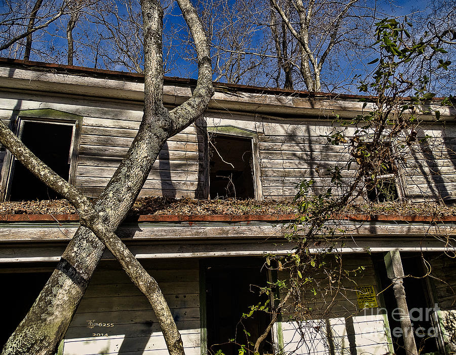 Crumbling Vintage House Photograph by Melissa Messick