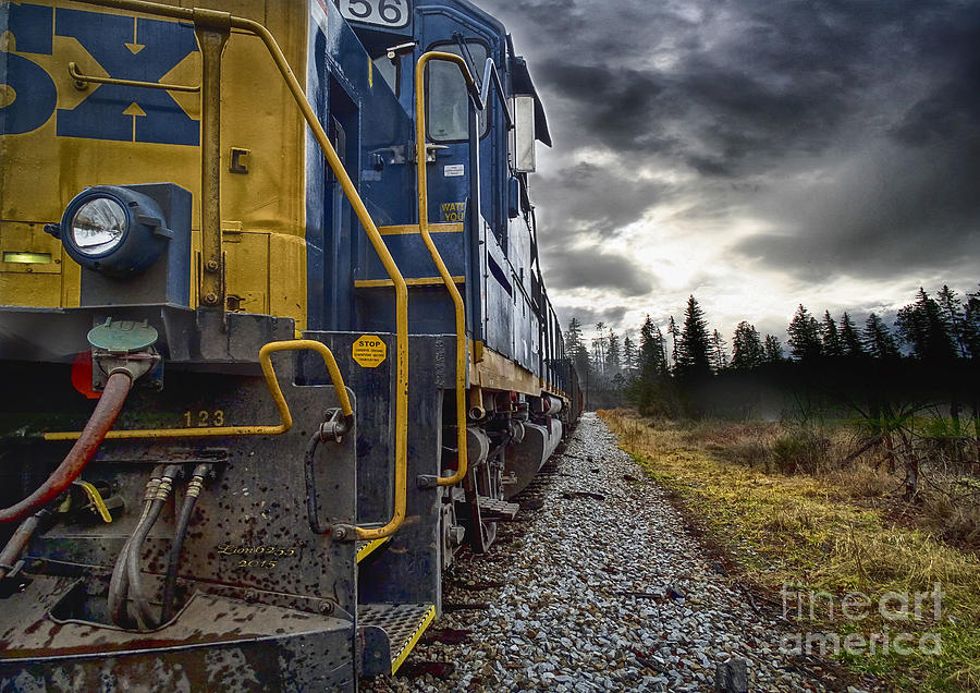 CRX Train Engine Photograph by Melissa Messick