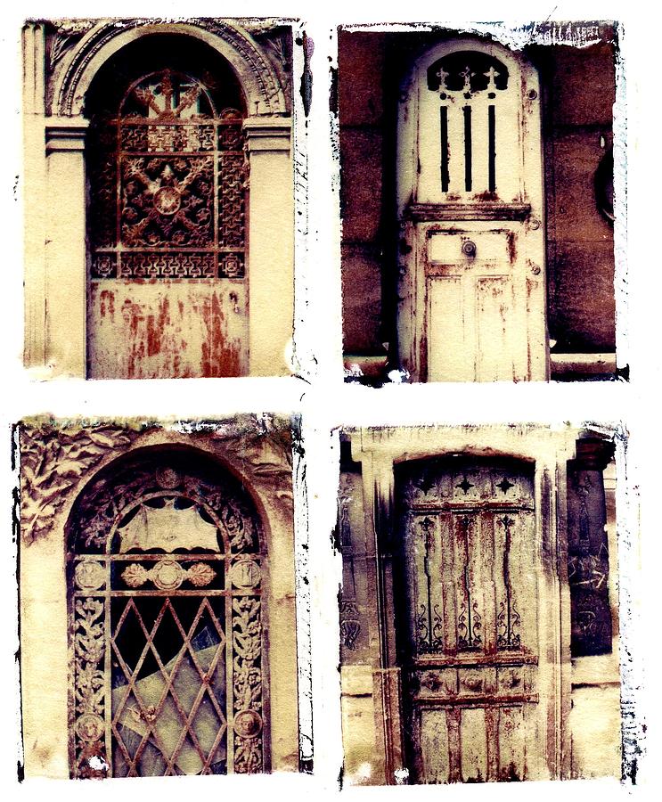 Crypt doors Photograph by Jane Linders